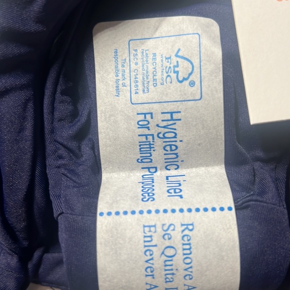 NWT Andie Swim The Cheeky Bottom Flat Bikini Navy Blue Size Small S NEW - Picture 10 of 12